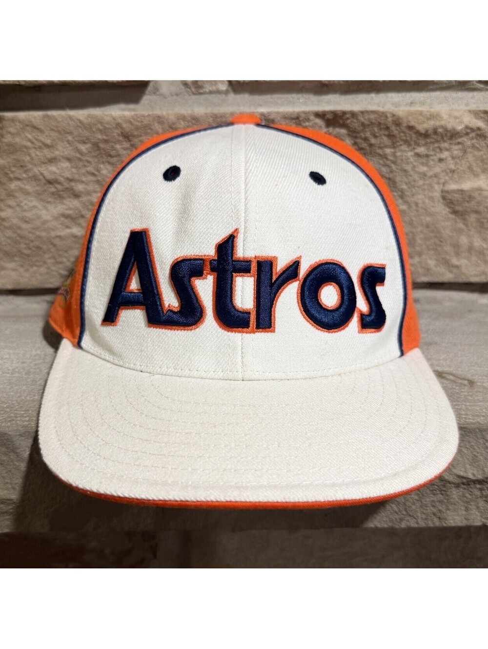 Vintage Houston Astros Mitchell Ness 1985 Pro Fitted Hat Cap Size 7 1/8 Men’s